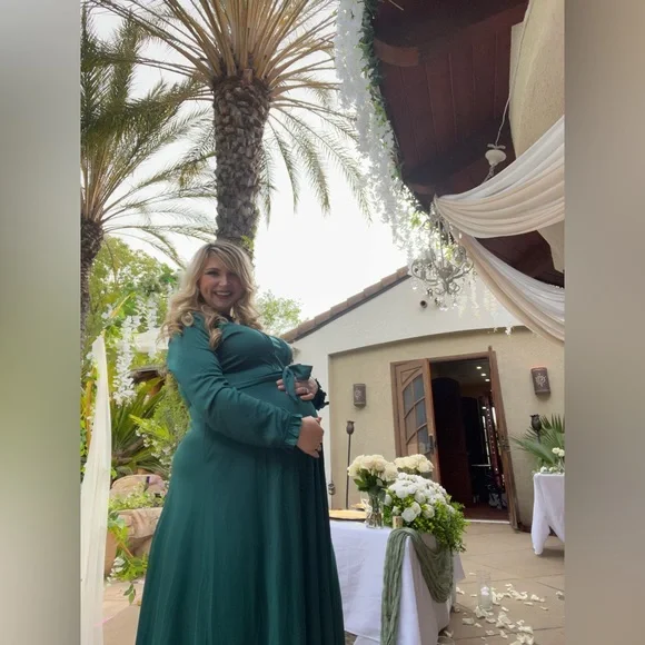 Koh Koh Conservative, Bump-friendly Maxi Dress (Abaya) - Picture 8 of 9